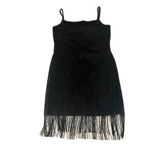 PS Per Seption, Sleeveless, Cut Out back, Tie in Back Dress, Black, Size Medium